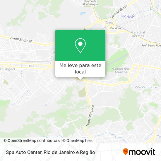 Spa Auto Center mapa