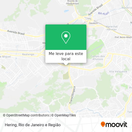 Hering mapa