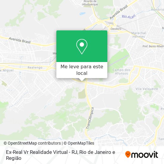 Ex-Real Vr Realidade Virtual - RJ mapa