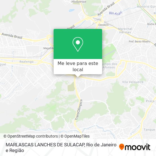 MARLASCAS LANCHES DE SULACAP mapa
