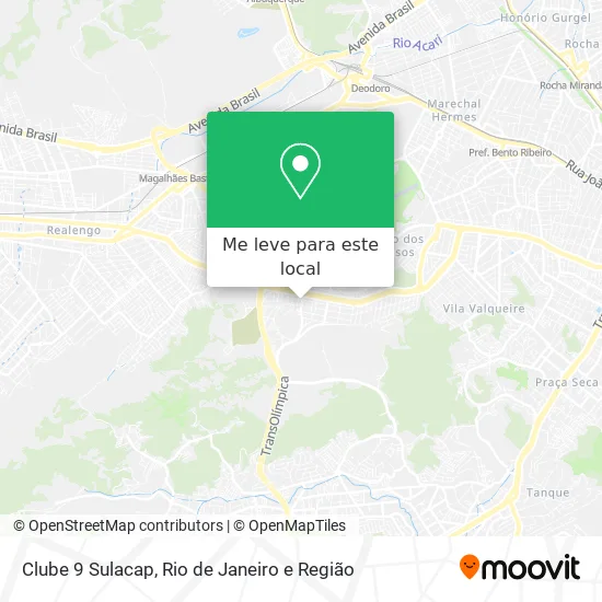 Clube 9 Sulacap mapa