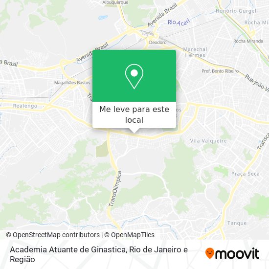 Academia Atuante de Ginastica mapa