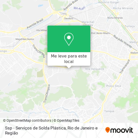 Ssp - Serviços de Solda Plástica mapa