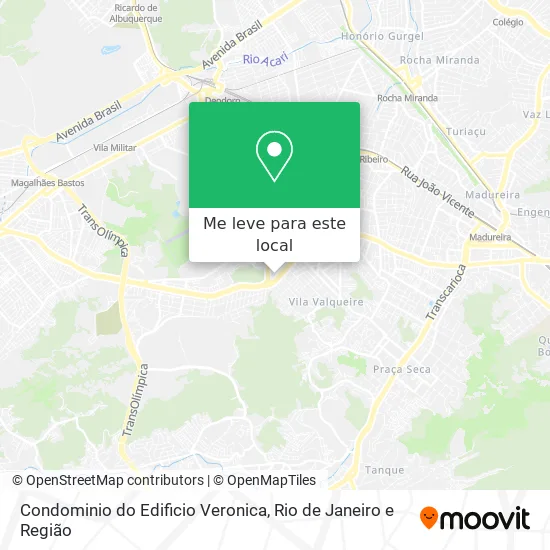 Condominio do Edificio Veronica mapa