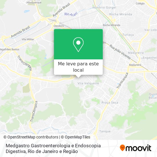 Medgastro Gastroenterologia e Endoscopia Digestiva mapa