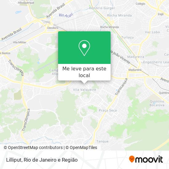 Lilliput mapa