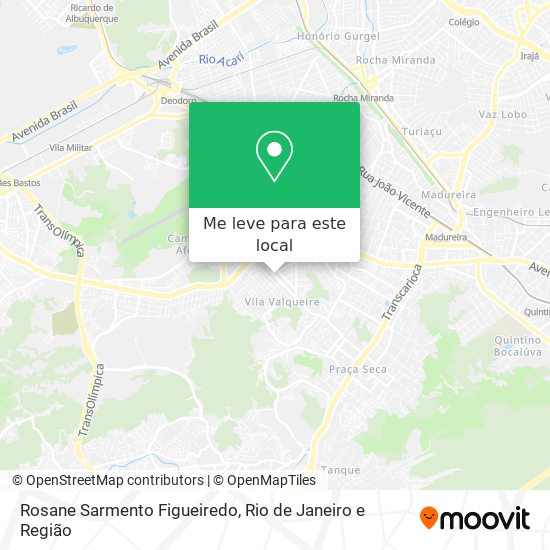 Rosane Sarmento Figueiredo mapa