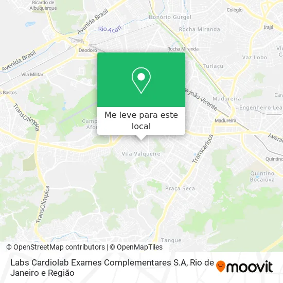 Labs Cardiolab Exames Complementares S.A mapa
