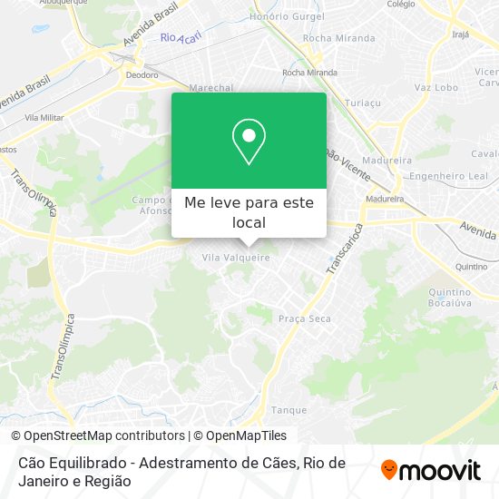 Cão Equilibrado - Adestramento de Cães mapa
