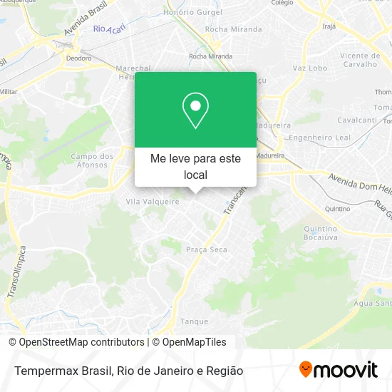 Tempermax Brasil mapa
