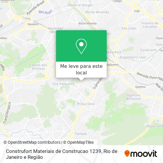 Construfort Materiais de Construcao 1239 mapa