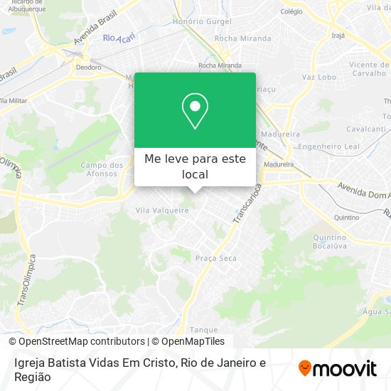 Igreja Batista Vidas Em Cristo mapa