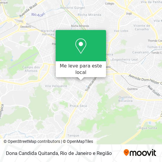 Dona Candida Quitanda mapa