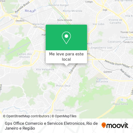 Gps Office Comercio e Servicos Eletronicos mapa