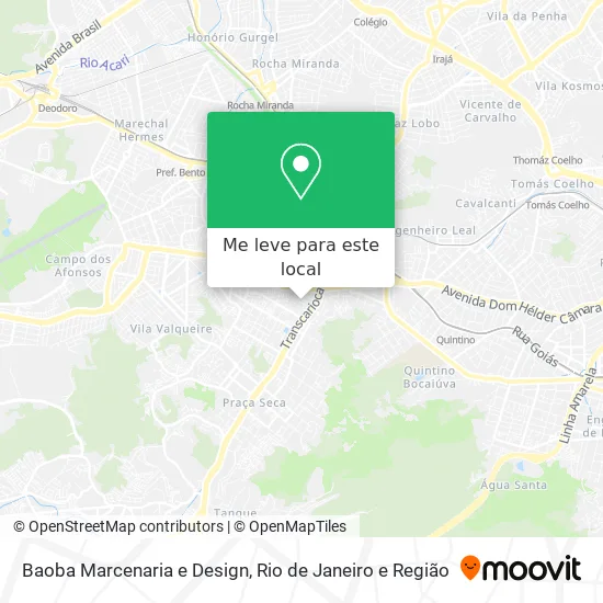 Baoba Marcenaria e Design mapa