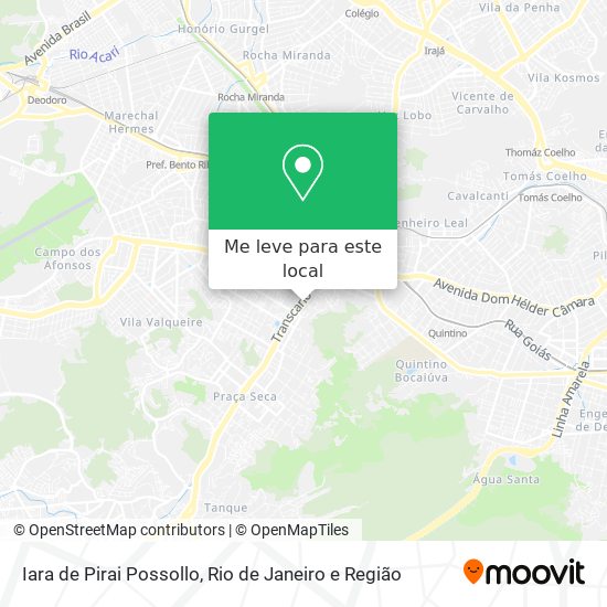 Iara de Pirai Possollo mapa