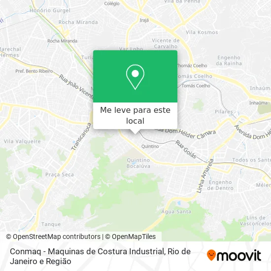 Conmaq - Maquinas de Costura Industrial mapa