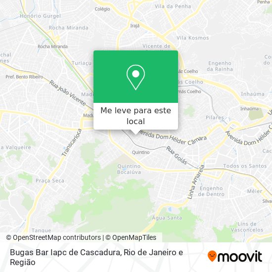 Bugas Bar Iapc de Cascadura mapa