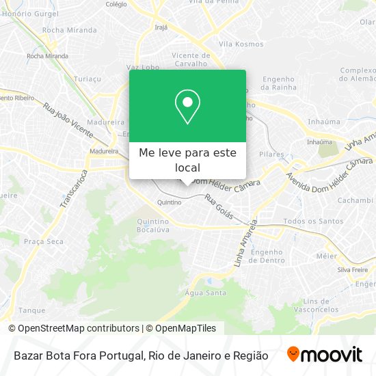 Bazar Bota Fora Portugal mapa