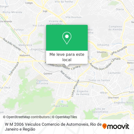 W M 2006 Veiculos Comercio de Automoveis mapa