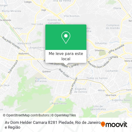 Av Dom Helder Camara 8281 Piedade mapa