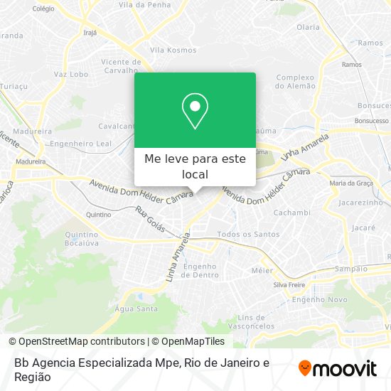 Bb Agencia Especializada Mpe mapa
