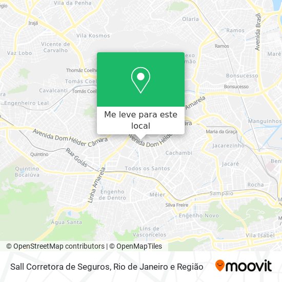 Sall Corretora de Seguros mapa