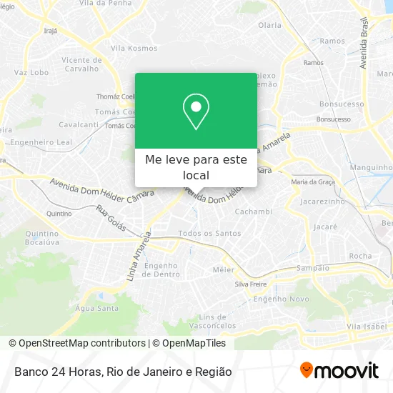 Banco 24 Horas mapa
