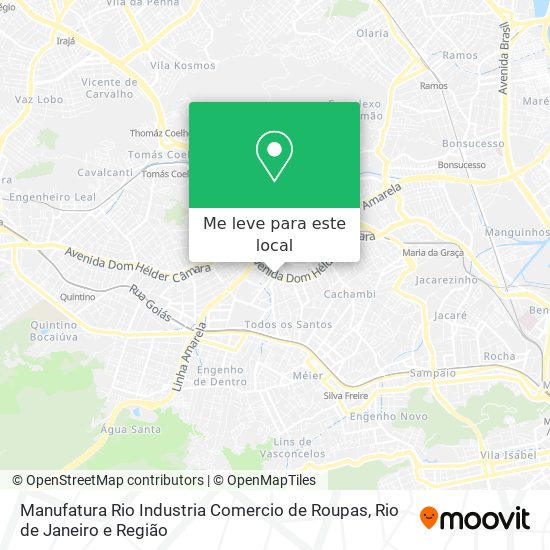 Manufatura Rio Industria Comercio de Roupas mapa