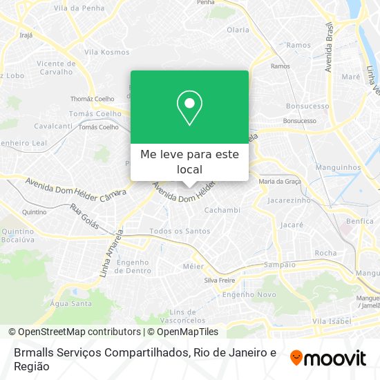 Brmalls Serviços Compartilhados mapa