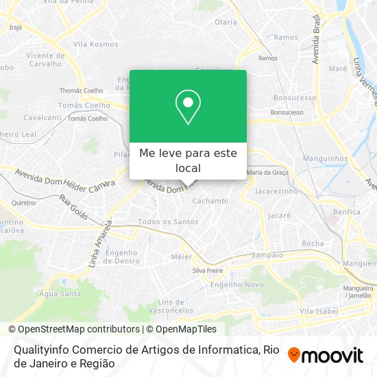 Qualityinfo Comercio de Artigos de Informatica mapa