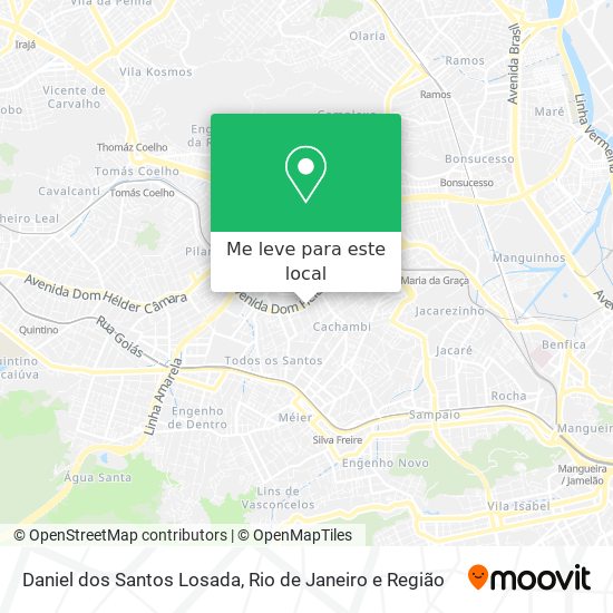 Daniel dos Santos Losada mapa