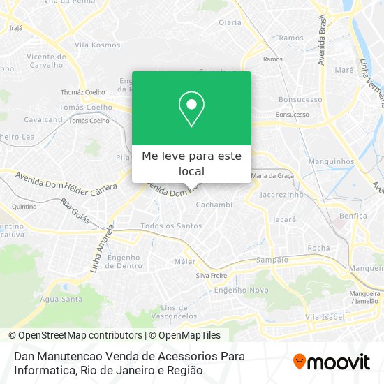 Dan Manutencao Venda de Acessorios Para Informatica mapa