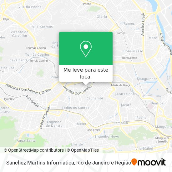 Sanchez Martins Informatica mapa