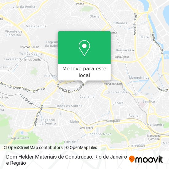 Dom Helder Materiais de Construcao mapa