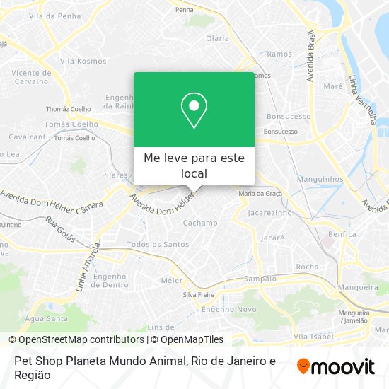 Pet Shop Planeta Mundo Animal mapa