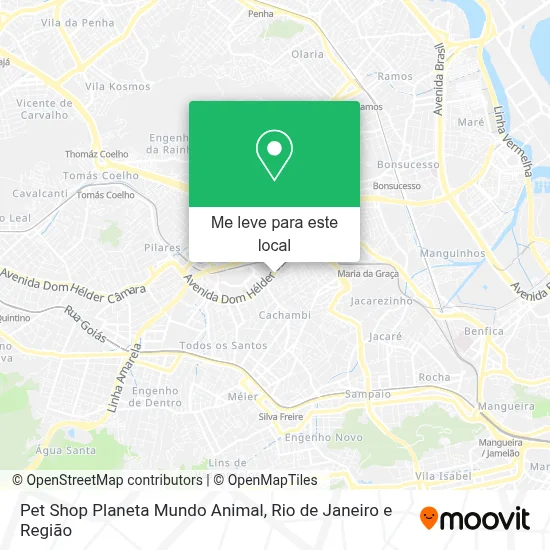Pet Shop Planeta Mundo Animal mapa