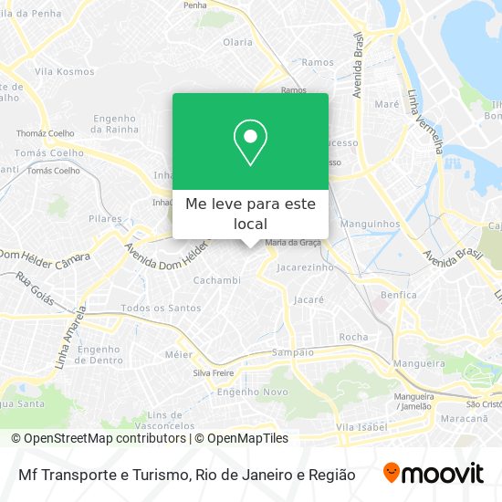 Mf Transporte e Turismo mapa