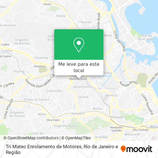 Tri Matec Enrolamento de Motores mapa