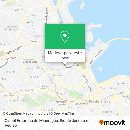 Cispel Empresa de Mineração mapa
