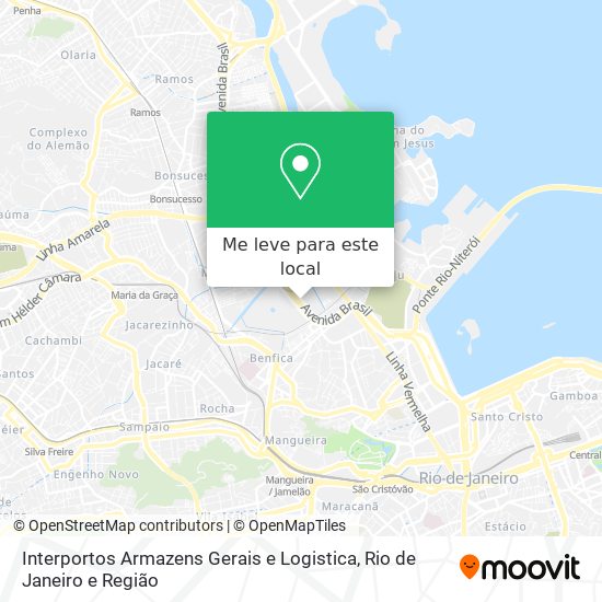 Interportos Armazens Gerais e Logistica mapa