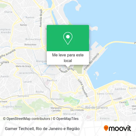Gamer Techcell mapa