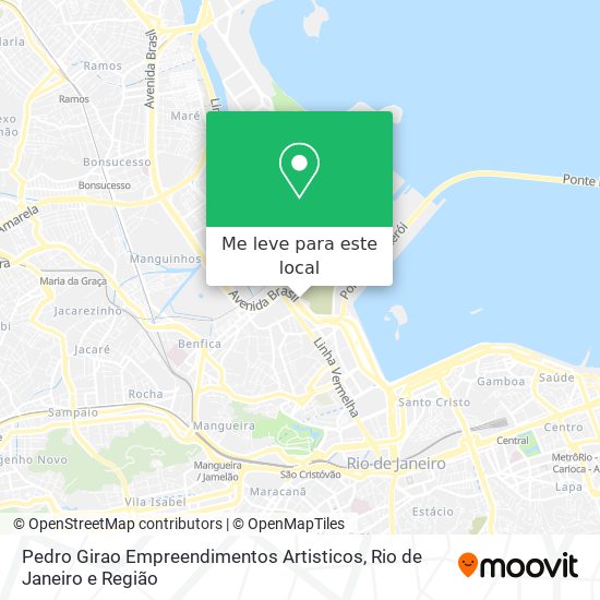 Pedro Girao Empreendimentos Artisticos mapa