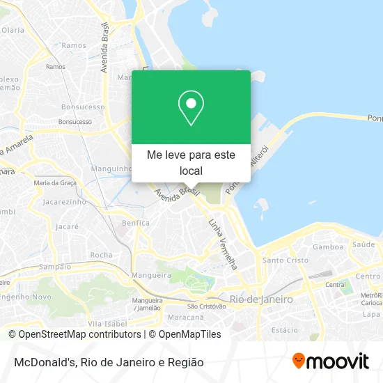 McDonald's mapa