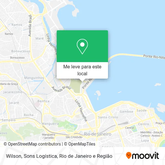 Wilson, Sons Logística mapa