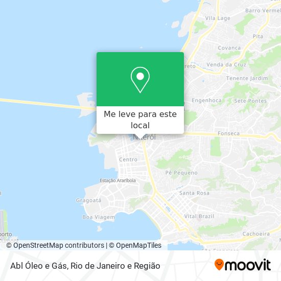 Abl Óleo e Gás mapa