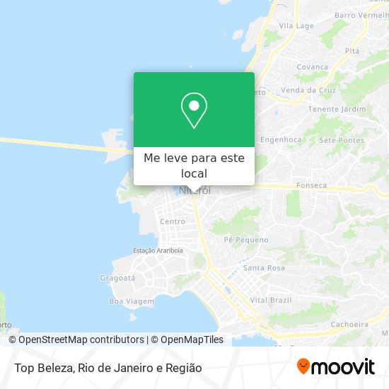 Top Beleza mapa