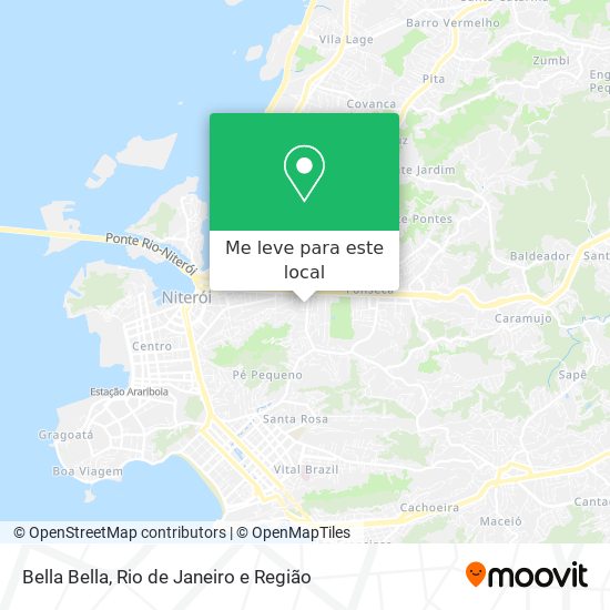Bella Bella mapa
