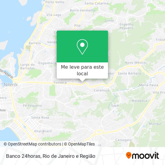 Banco 24horas mapa