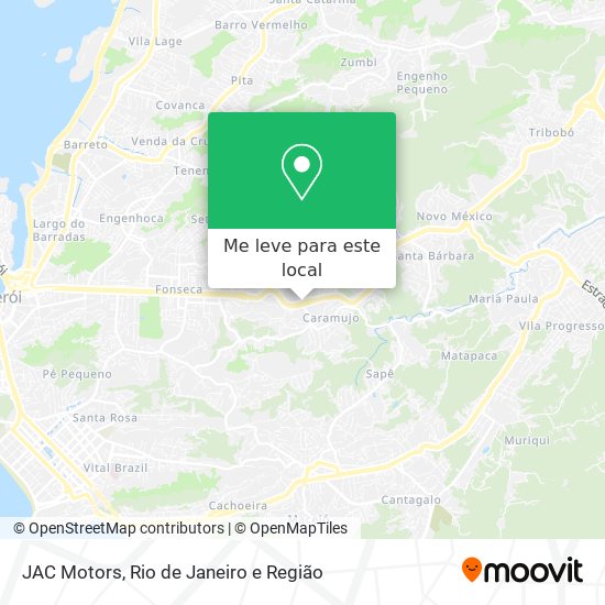 JAC Motors mapa